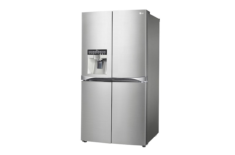 LG 712L French Door Fridge with Anti-fingerprint Brushed Finish, GF-5L712PL